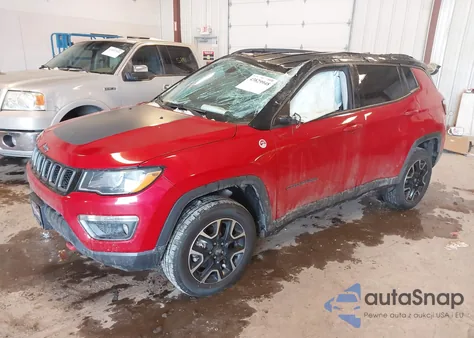 2020 Jeep Compass Trailhawk 4X4 z USA, uszkodzony, nr VIN 3C4NJDDB9LT189373